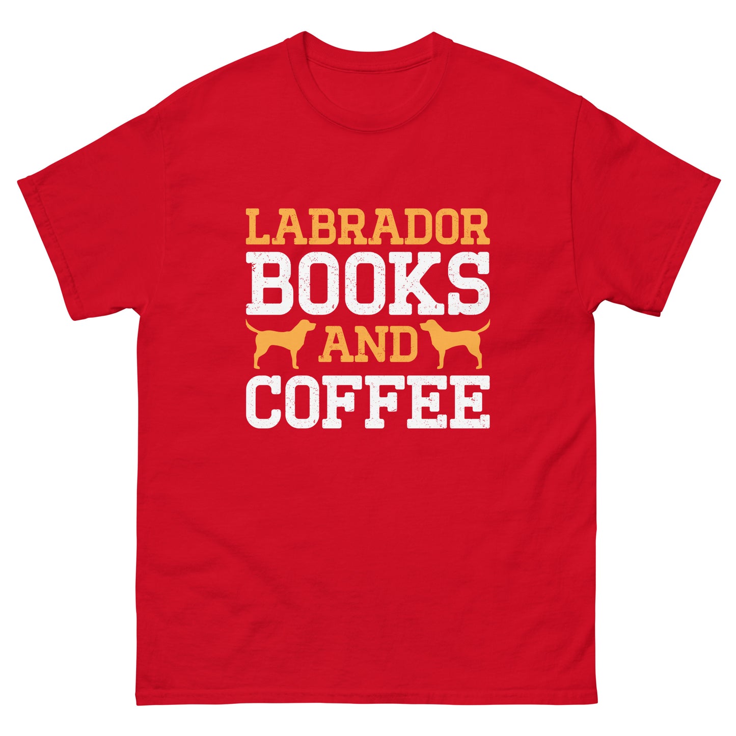 Labrador Book and Coffee T-shirts