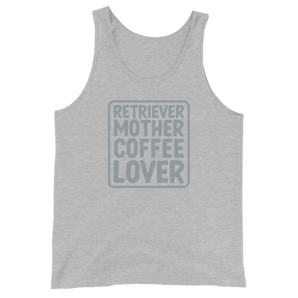 Retriever Mother Coffee Lover Tank Top