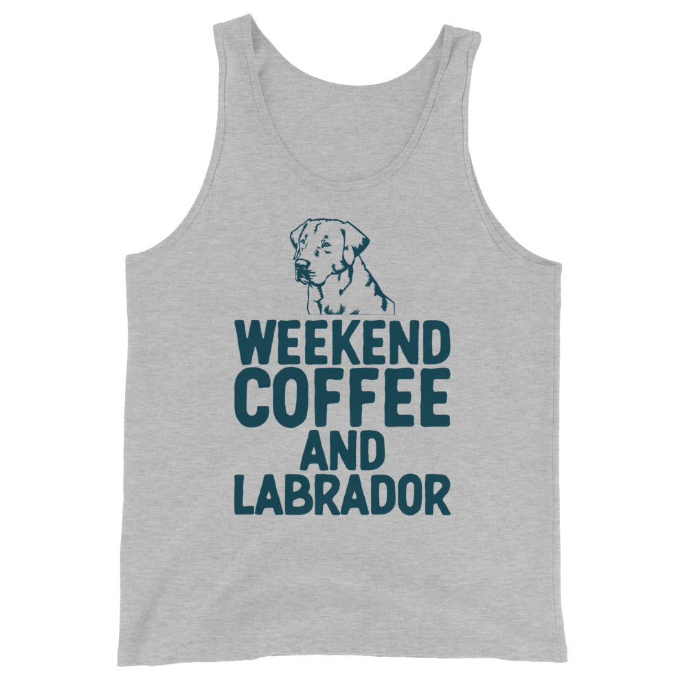 Weekend coffee and  labrador Tank Top