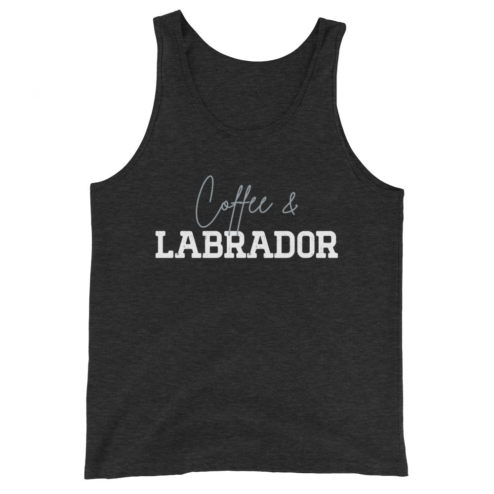 Coffee & Labrador Tank Top