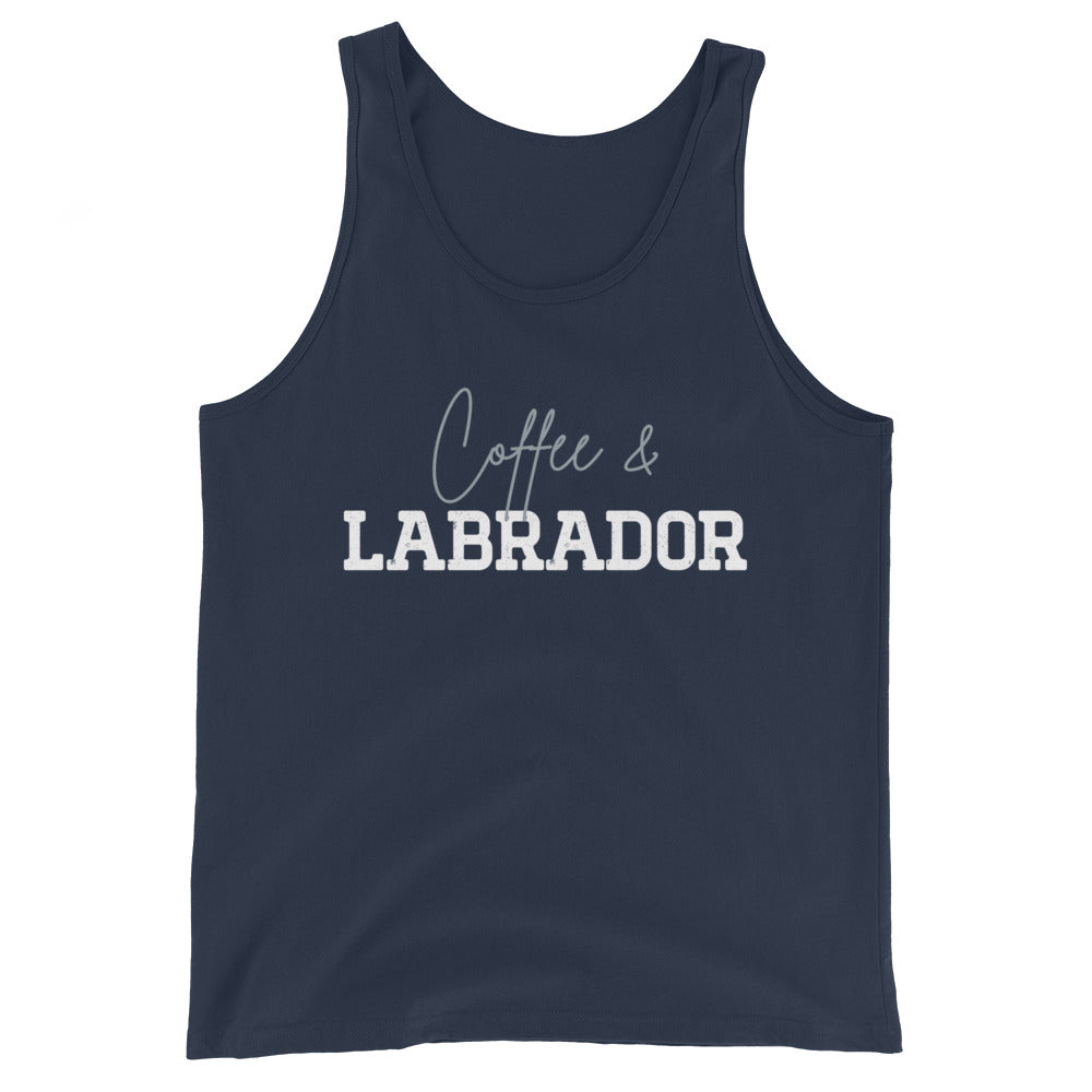 Coffee & Labrador Tank Top