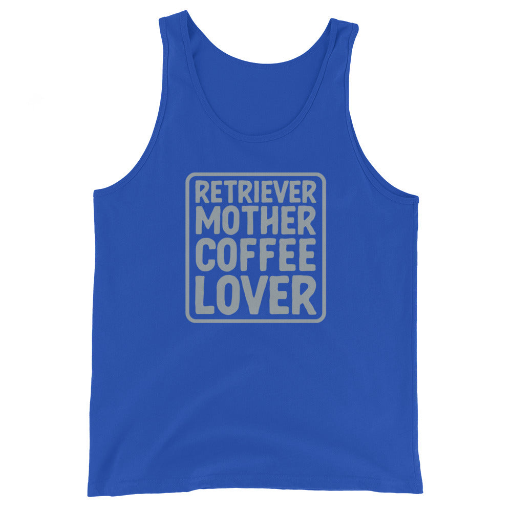 Retriever Mother Coffee Lover Tank Top