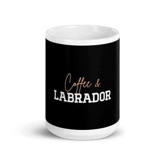 Coffee & Labrador mug